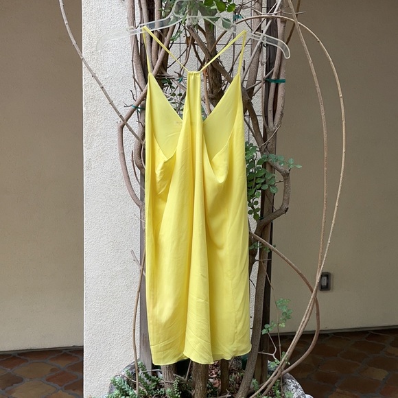 Alice + Olivia Fierra Y Racerback Yellow Dress - Picture 4 of 6
